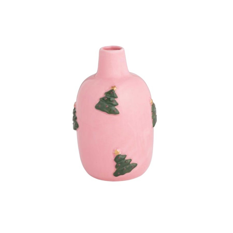 Christmas Tree Holiday Vase O/S