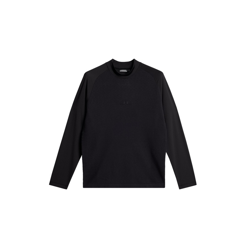 Gael Hybrid Knit Sweater / Black Black L