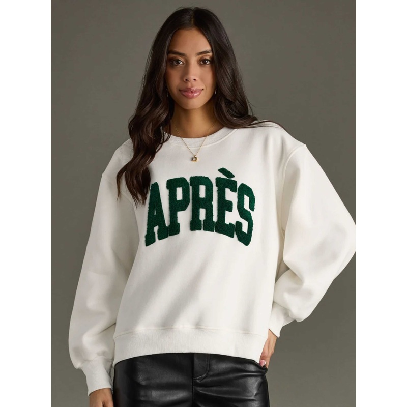 White Apres Sweatshirt SM