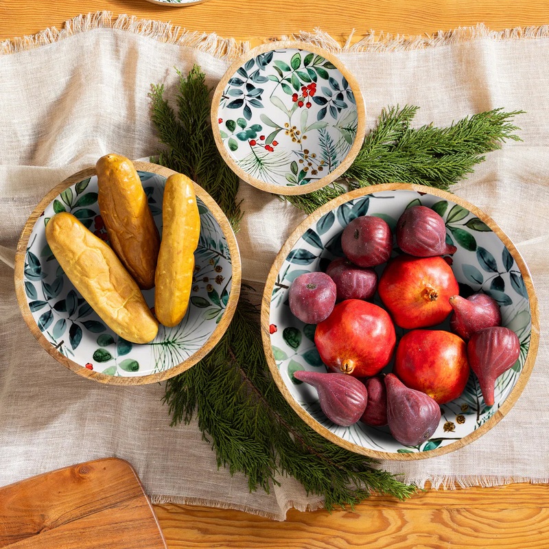 Wood Bowl (Medium) O/S