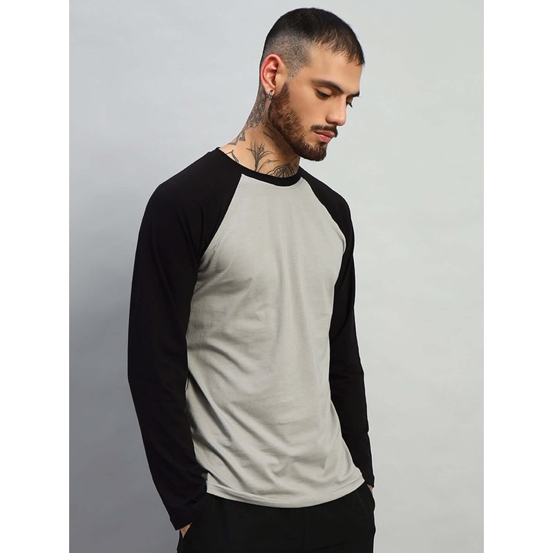 FITFLOW SLIM FIT SWEATSHIRT BLACK GREY XS