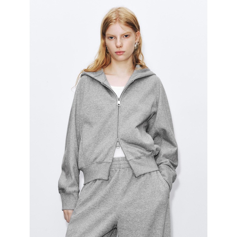 Hoodie Jackets Grey XS