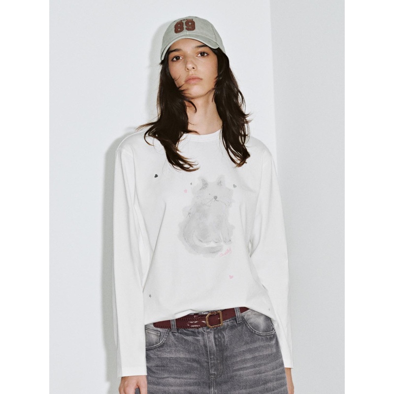 Long Sleeve T-Shirts White XS