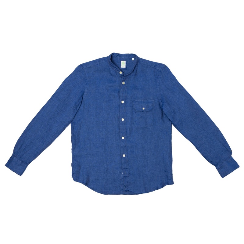 Sports Shirt “Mago Guru” made of pure Linen – Collo Donato S