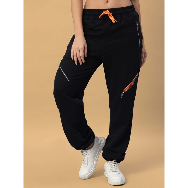 WOMENS SQUALL JOGGERS IN BLACK XS