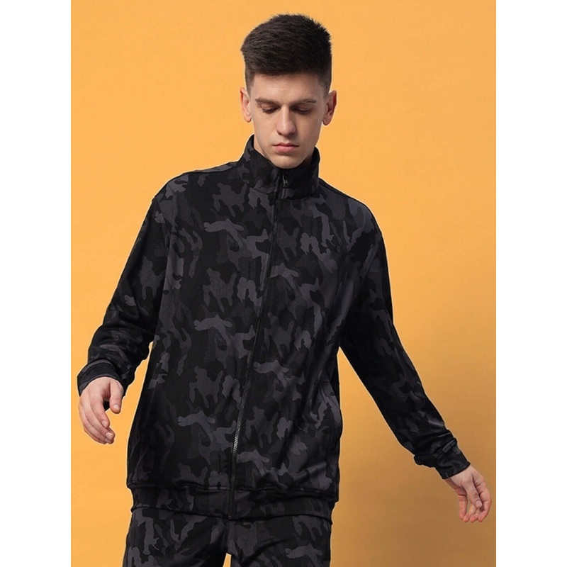 DEFENCE CAMOUFLAGE JACKET CAMO NAVY XS