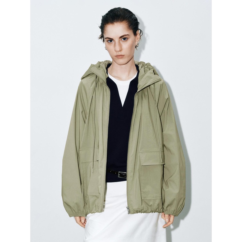 Hoodie Jackets Khaki Green S