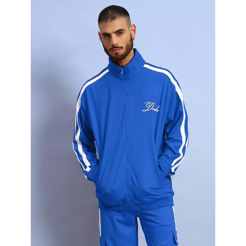 SCOTIA COTTON TERRY JACKET ROYAL BLUE XS