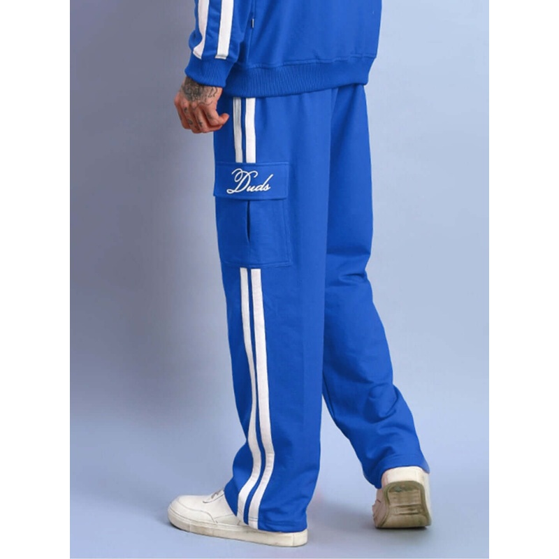 SCOTIA STRIPE JOGGERS ROYAL BLUE XS