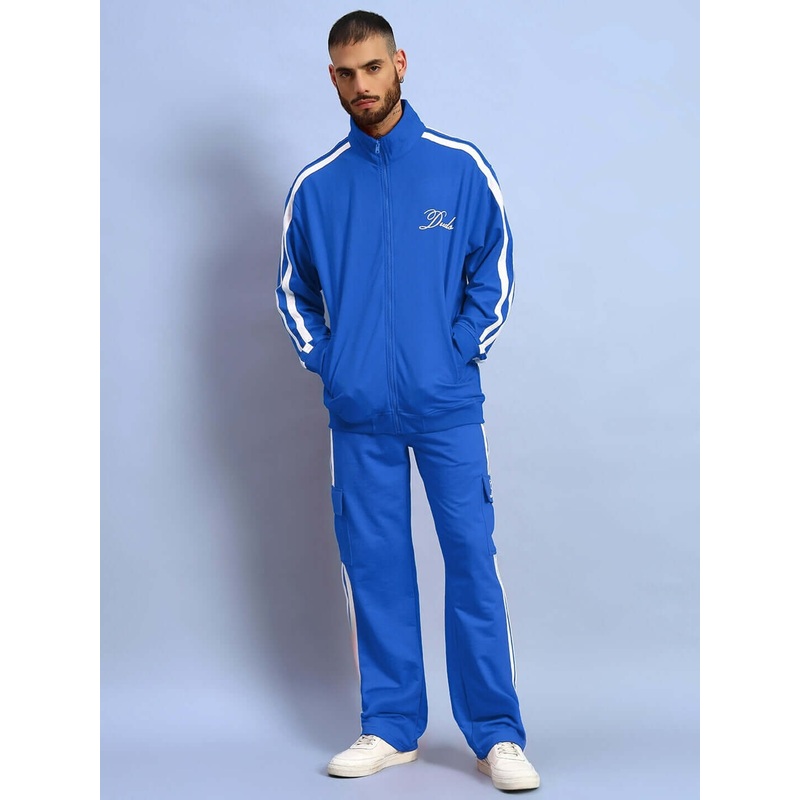 WEARDUDS SCOTIA CO-ORD SET ROYAL BLUE XS