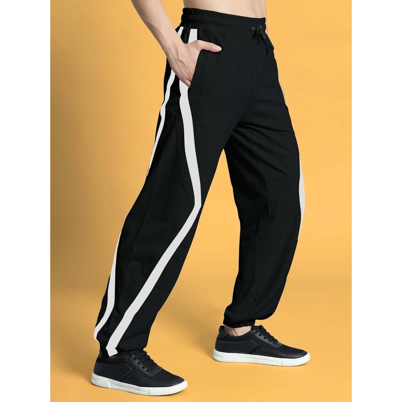 DUDS FRAME COTTON JOGGERS BLACK XS