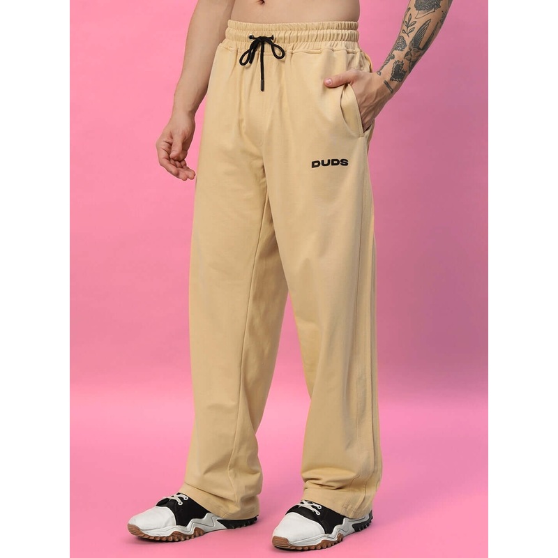 QUANTUM RELAXED-FIT JOGGERS BEIGE XS