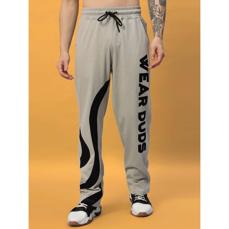 SURFING COTTON JOGGERS IN GREY XS