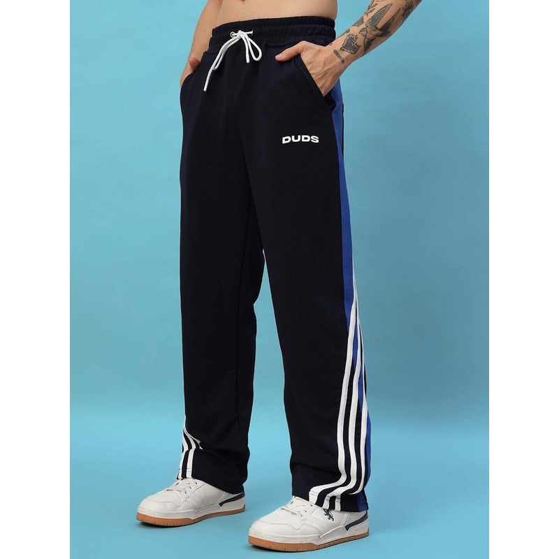 TANGLE RELAXED-FIT JOGGERS NAVY BLUE XS