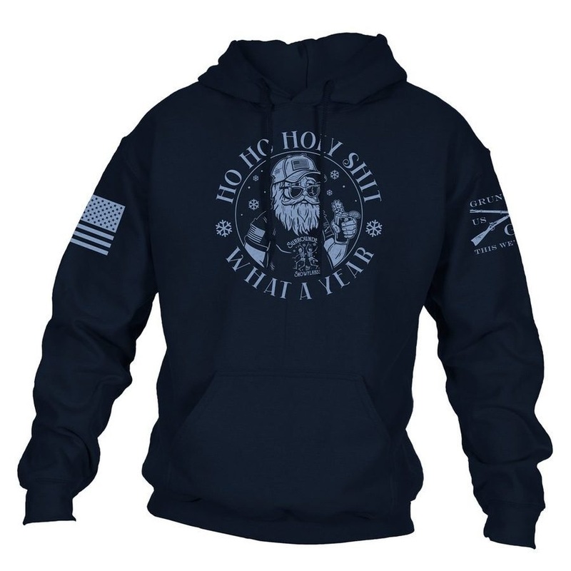 What A Year Hoodie – Navy Small