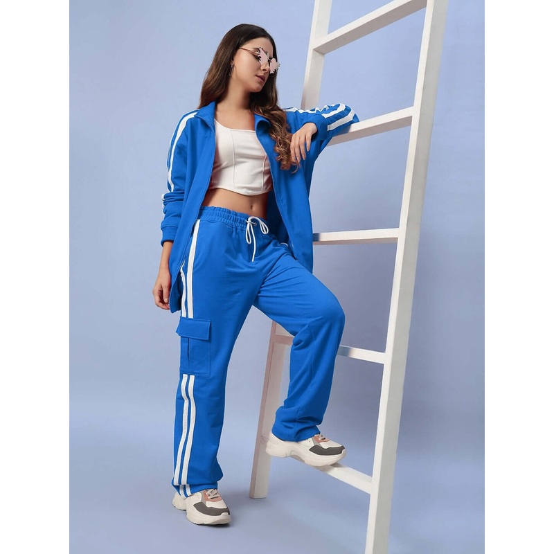 WOMEN’S SCOTIA CO-ORD SET ROYAL BLUE XS