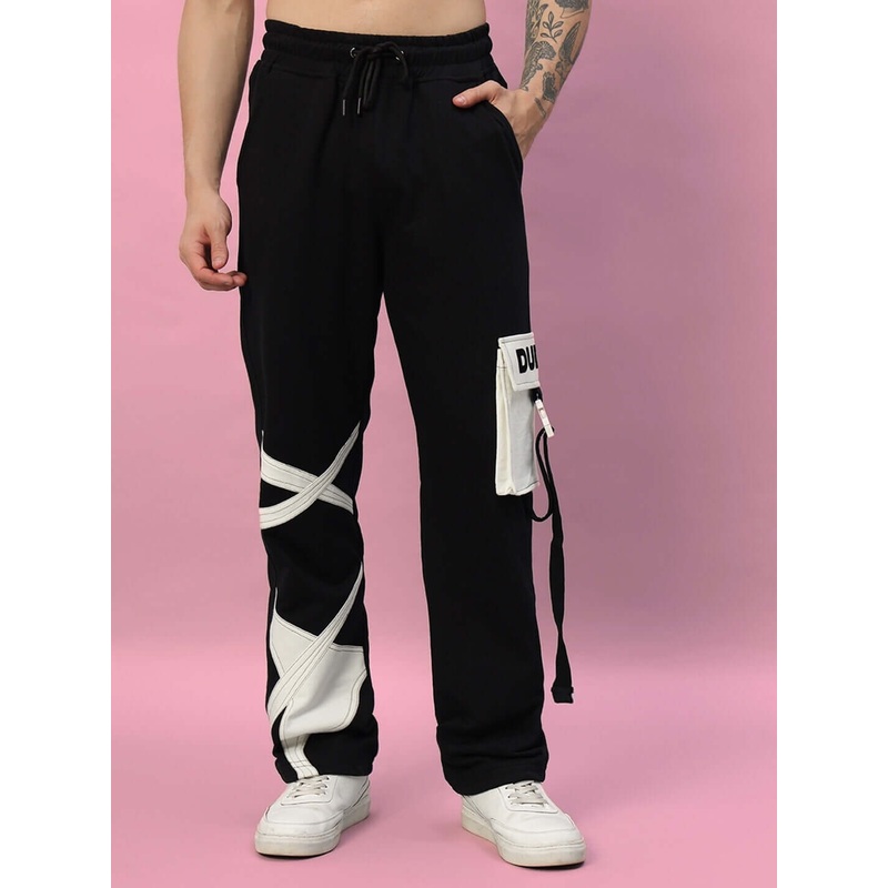 DAVID COTTON TERRY JOGGER BLACK XS