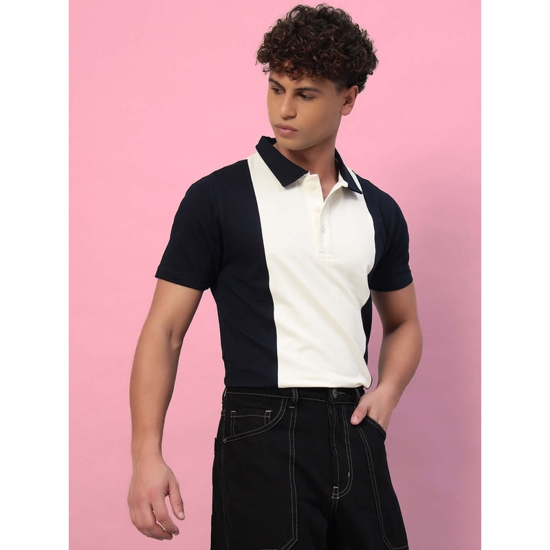 GLORY REGULAR FIT T-SHIRT NAVY BLUE XS