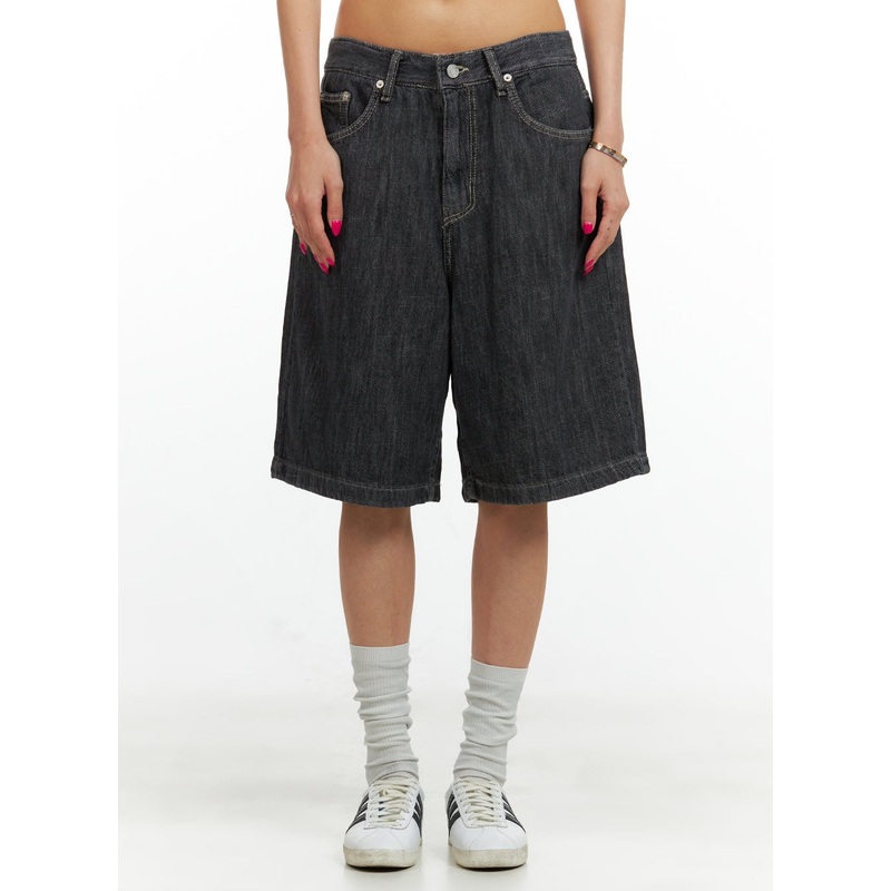 Low Rise Jorts CU417 Black S