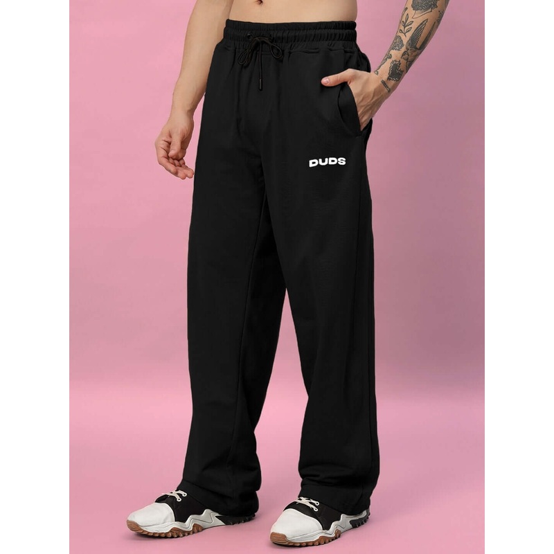 QUANTUM RELAXED-FIT JOGGERS BLACK XS