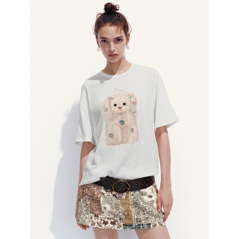 Short Sleeve T-Shirts White XS