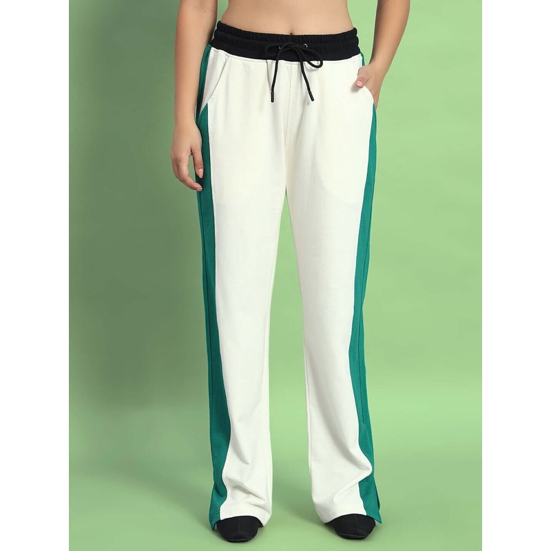 WOMEN’S ZINGY JOGGER OFF WHITE TEAL XS