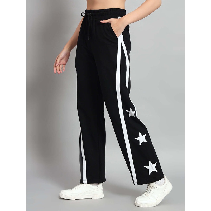 WOMEN STELLAR RELAXED JOGGERS BLACK XS