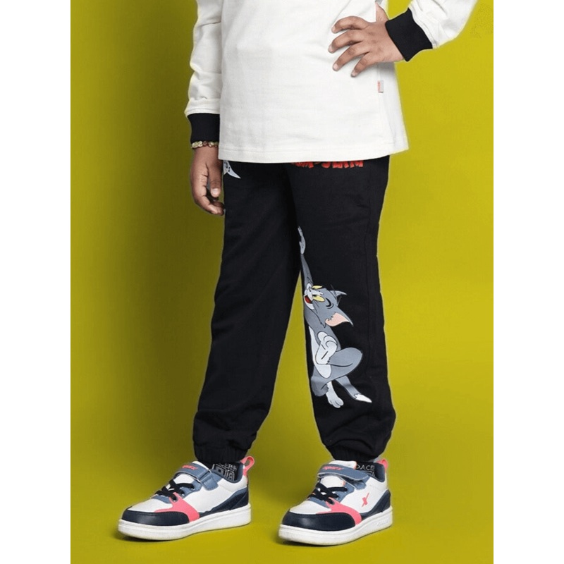 TOM JERRY JOGGER FOR BOYS GIRLS JOGGER BLACK 1-2 YRS