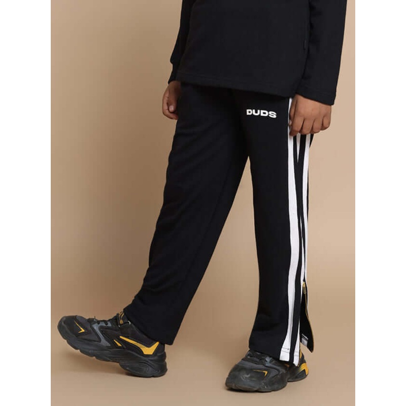 FUN-BABE JOGGERS FOR BOYS GIRLS BLACK 1-2 YRS