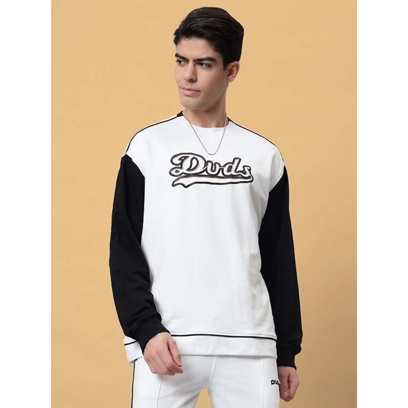 HUNK OVERSIZED SWEATSHIRT WHITE XS