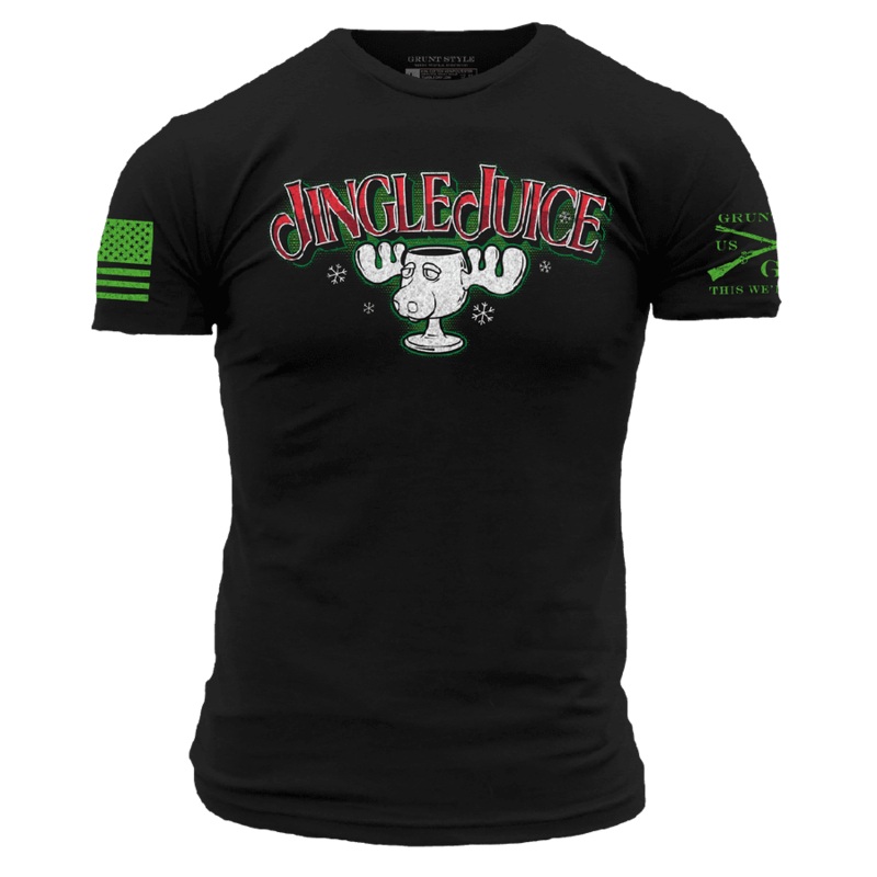 Jingle Juice T-Shirt – Black Small