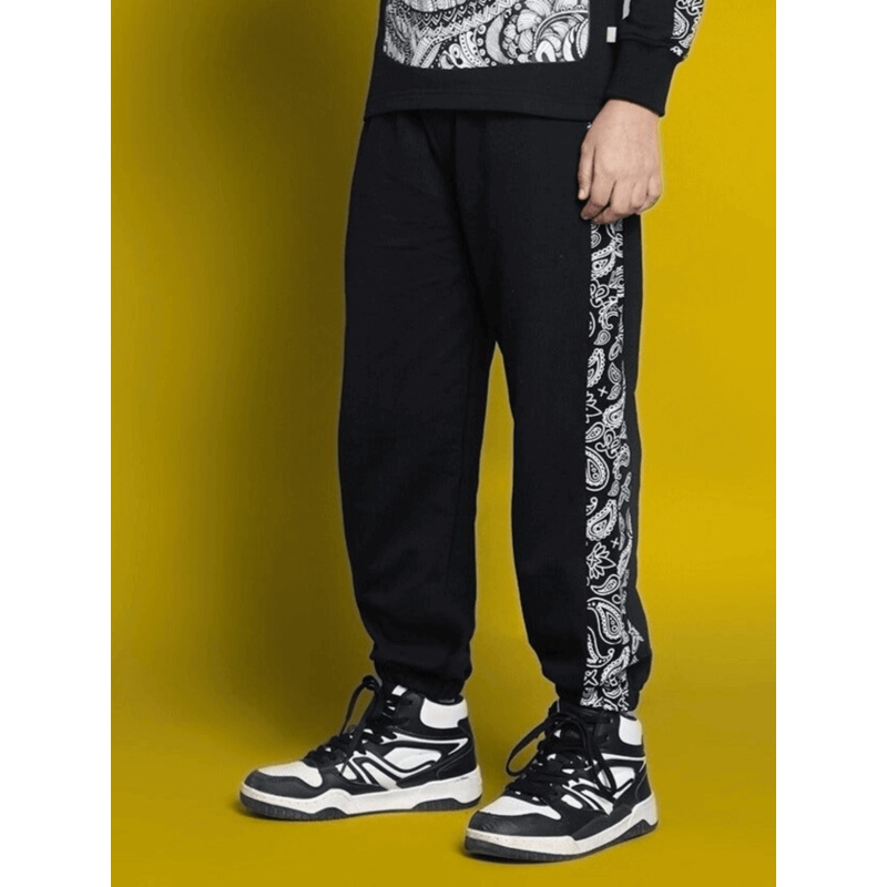 MASHA JOGGERS FOR BOYS GIRLS BLACK 1-2 YRS