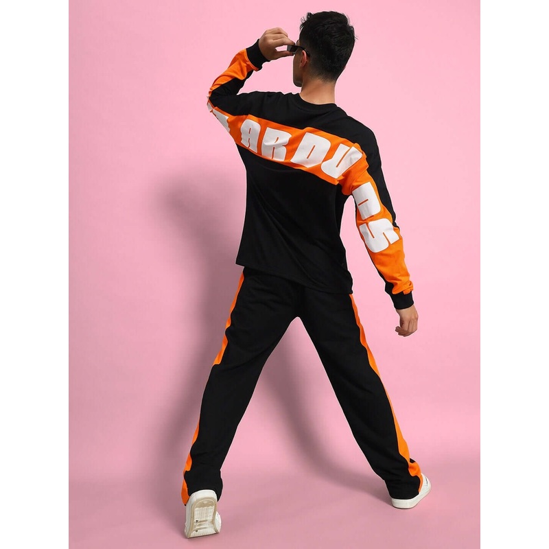 TITAN OVERSIZED CO-ORD SET BLACK XS