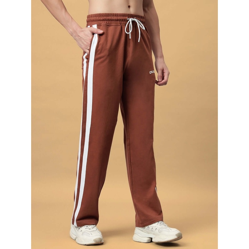 FUTURE ICON 2 STRIPE JOGGER BROWN XS