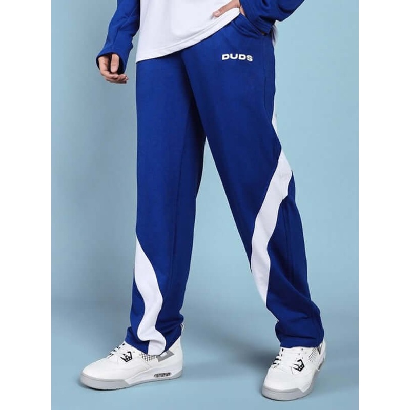 CELESTINE COOL RELAXED FIT JOGGER BLUE-WHITE XS