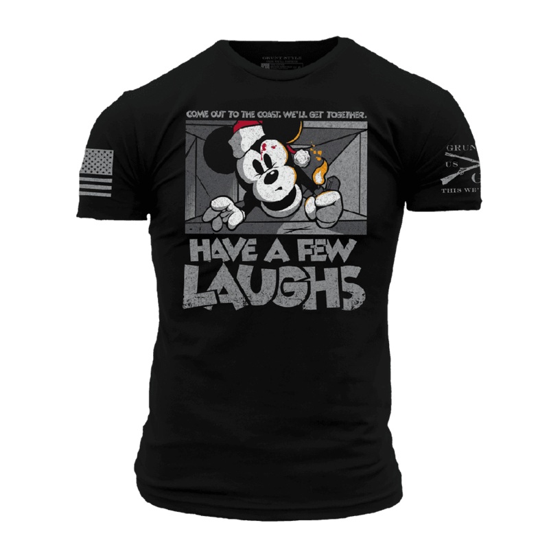 Have A Few Laughs T-Shirt – Black Small