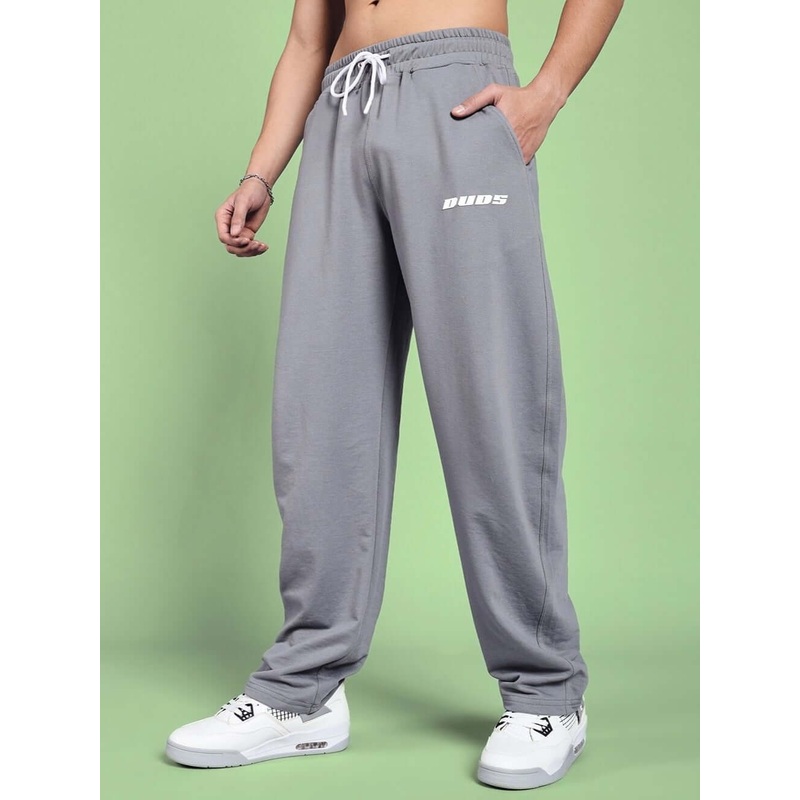 VANILLA RELAXED-FIT JOGGERS GREY XS