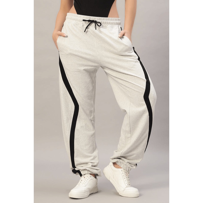 WOMEN DUDS FRAME JOGGERS MELANGE GREY XS