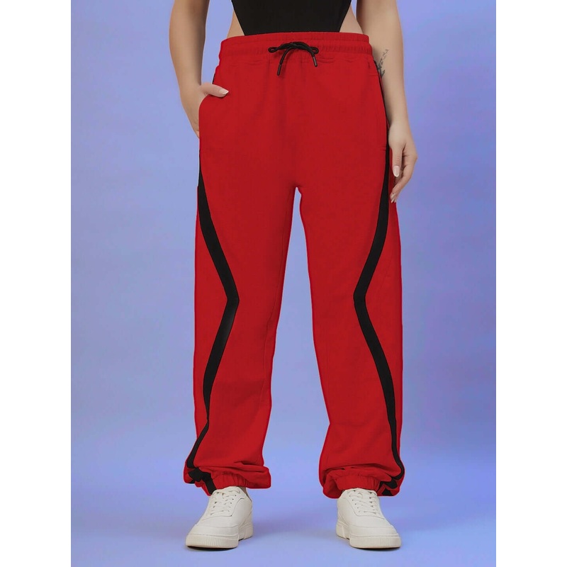 WOMEN’S DUDS FRAME JOGGERS RED XS