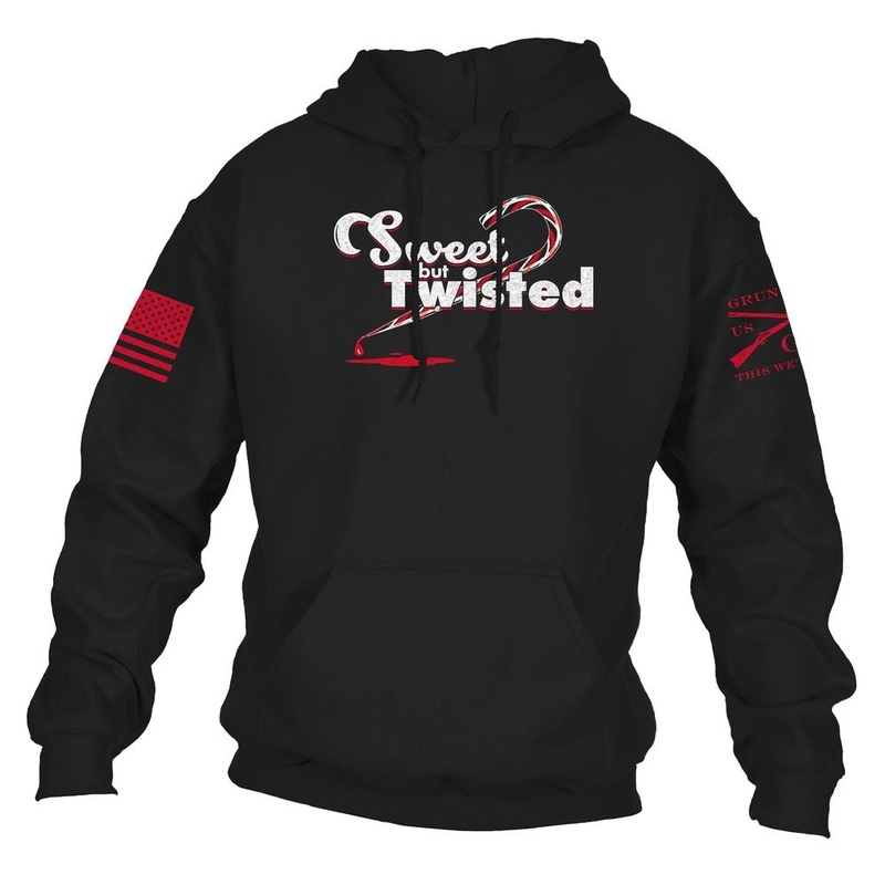 Women’s Sweet But Twisted Hoodie – Black Small