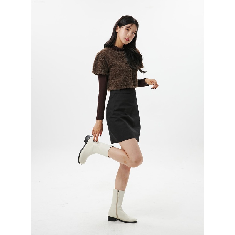Chic Mini Skirt OO310 Black S