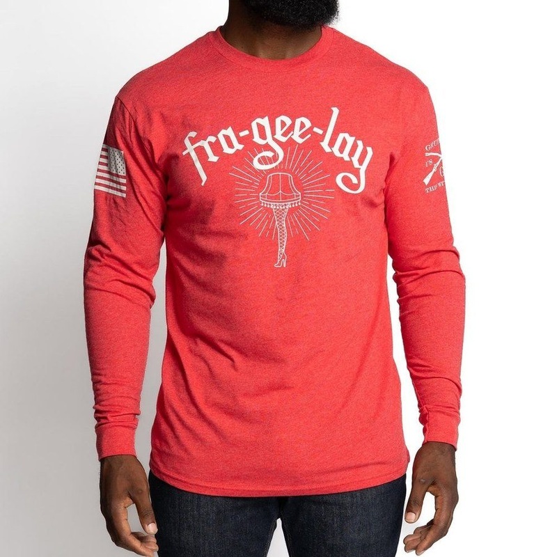 Fra-gee-lay Long Sleeve – Red Small