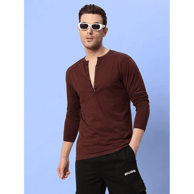 HENNY SLIM FIT SWEATSHIRT BROWN XS