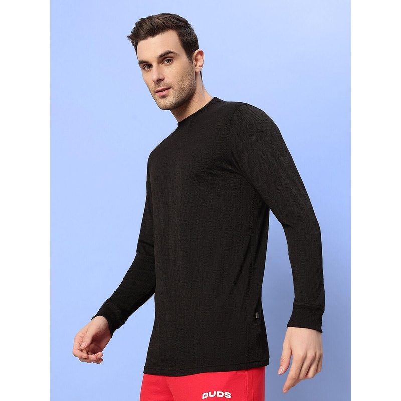 JACOB JACQUARD SWEATSHIRT BLACK XS