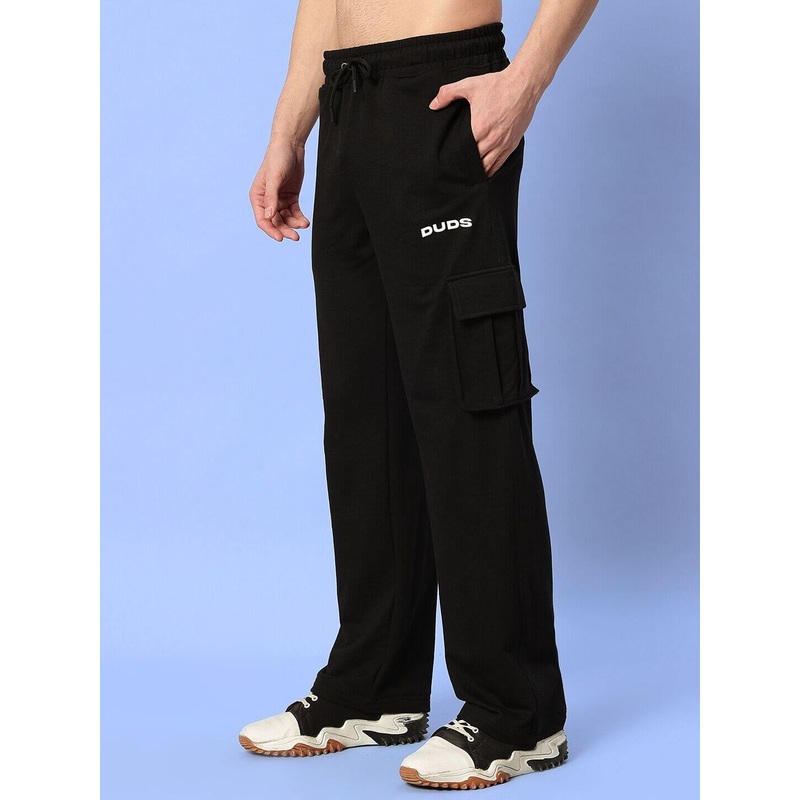 JESS 5 POCKET RELAXED FIT JOGGERS BLACK XS