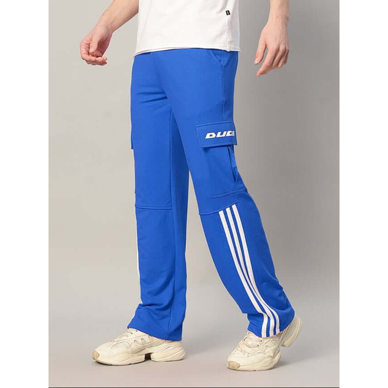 REDROIT 5 POCKET RELAXED FIT JOGGERS ROYAL BLUE XS
