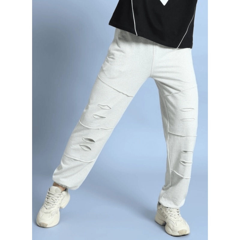 DUDS GRAZE JOGGERS MELANGE GREY XS