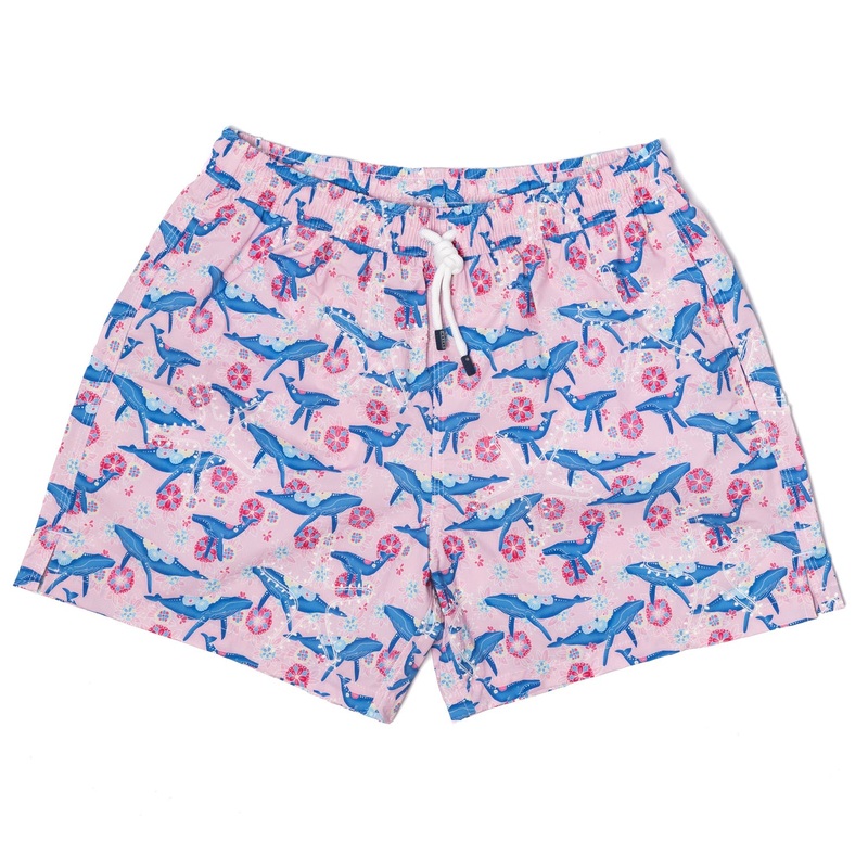 Exclusively for Michael Jondral: Swim Shorts “Balena Divertente” made from Quick-Drying Airstop Fabric M