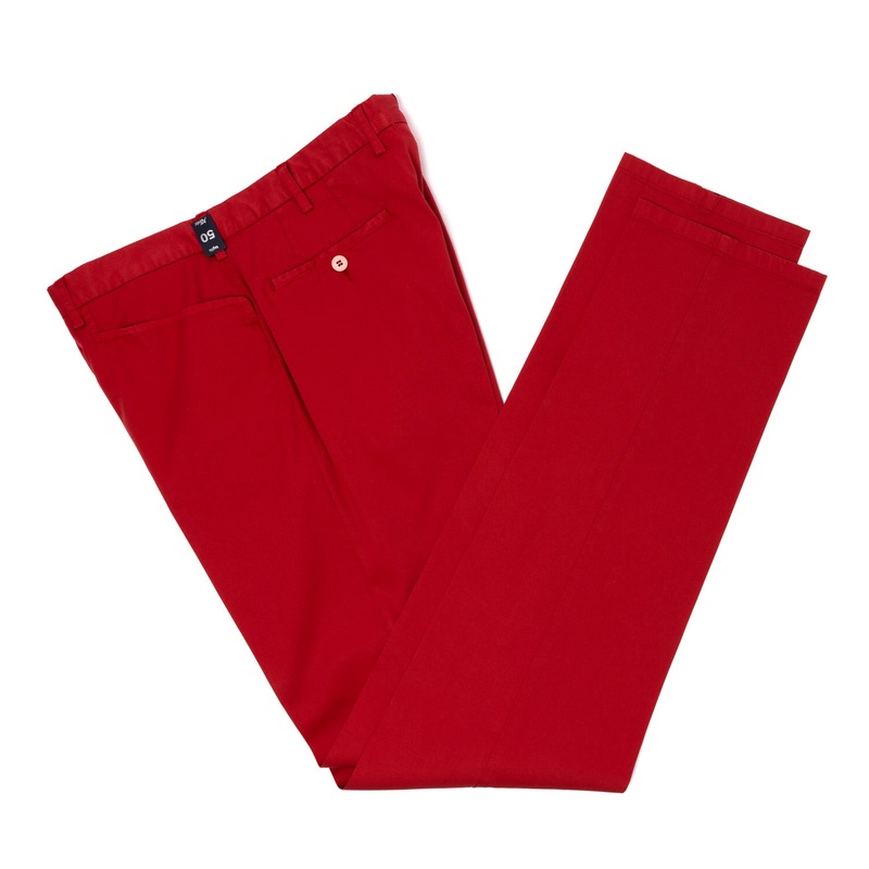 Exklusiv fr Michael Jondral: Sommerhose “Carrettiera Tondo” aus einem Baumwollmix – Rota Sport 46