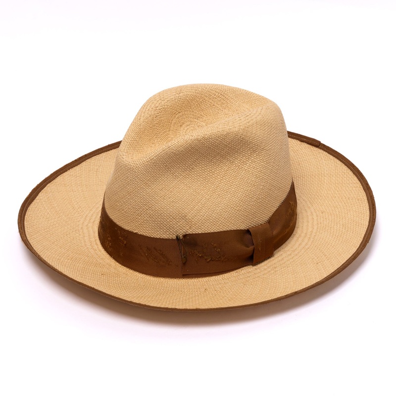Superduper x MJ: Hat Ecuadorn Panama “DUKE WORN” – handmade M